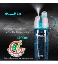 New.B Plastic Sports Spray Water Bottle